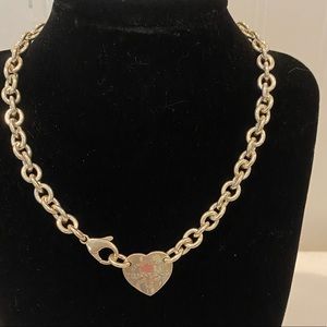 Return To Tiffany Heart Choker Necklace